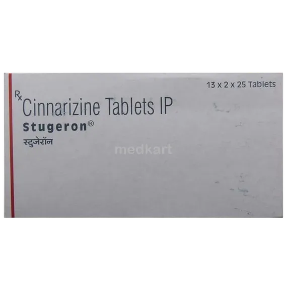 stugeron 25mg tablet 25's